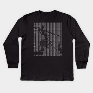 Artorias ASCII Kids Long Sleeve T-Shirt